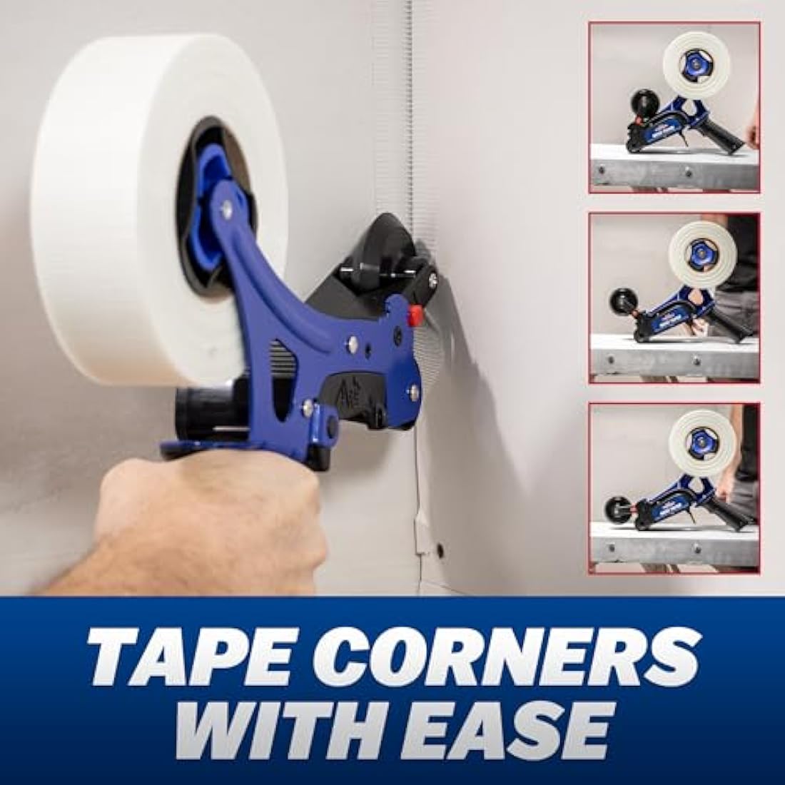Marshalltown Drywall Mesh Scrim Tape Gun Dispenser - Blue MT72