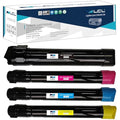 LCL 4-Pack High-Yield Toner for Xerox WorkCentre 7525 7535 7830 7855