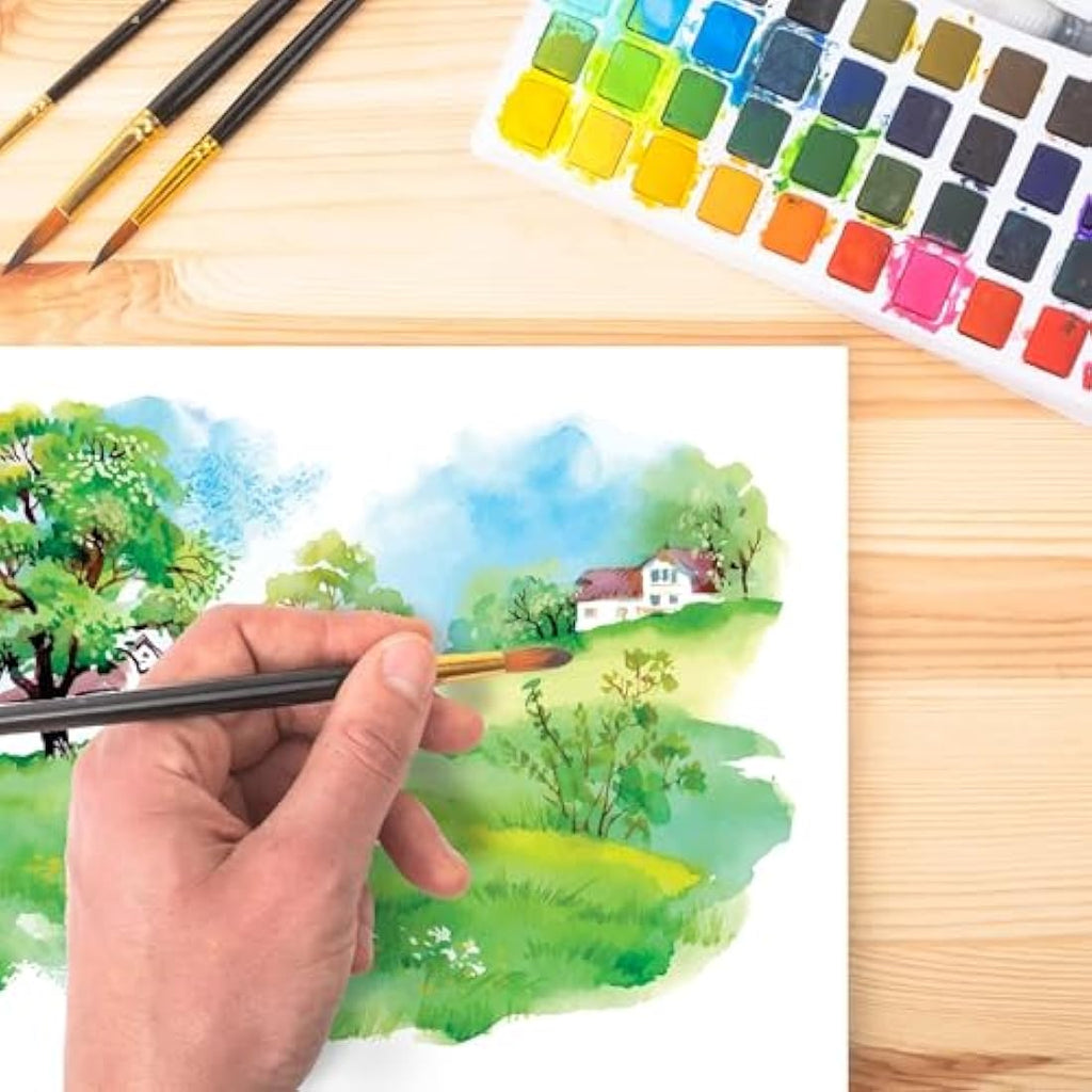 Tritart A2 Watercolour Paper Pad - 300 GSM Mixed Media Sketchbook