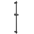 Yocisun Stainless Steel Shower Rail 70 cm Black with Adjustable Holder