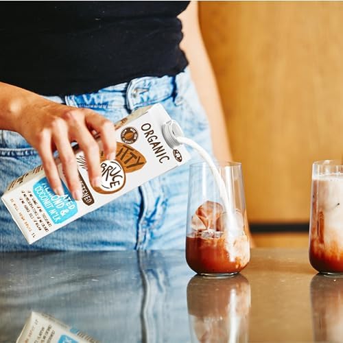 Nutty Bruce Unsweetened Activated Almond & Coconut Milk – 6 x 1L