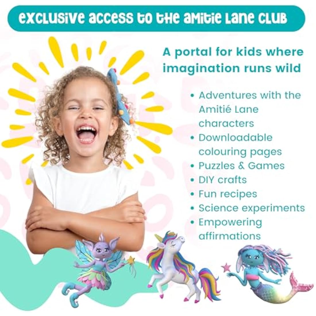 Rae Fairy Scented Art Kit for Kids – 15pc Smelly Marker Set with Pencil Case