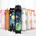 Mewaii 51in Long Cat Body Pillow – Black Devil Mint Plushie Toy