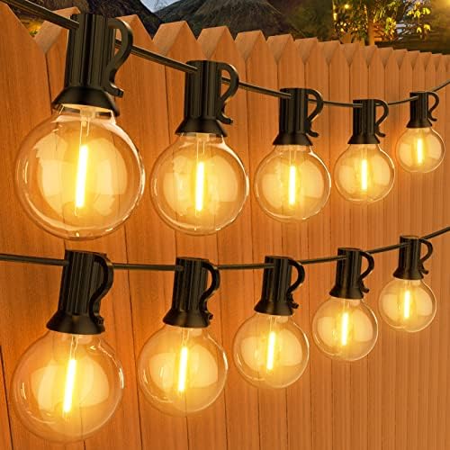GPATIO 150FT Festoon Lights Outdoor – Shatterproof G40 Garden String Lights