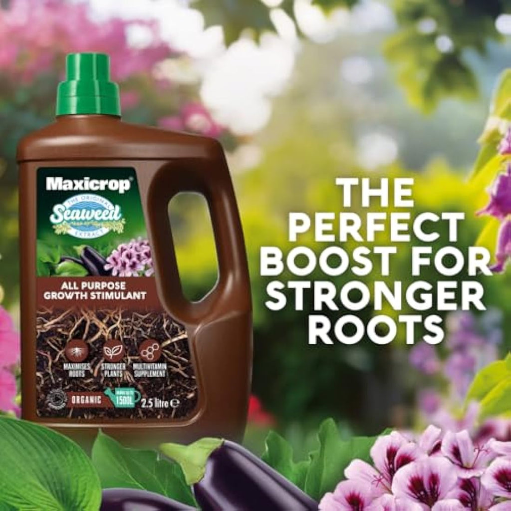 Maxicrop All Purpose Plant Growth Stimulant | Organic Seaweed – 2.5L