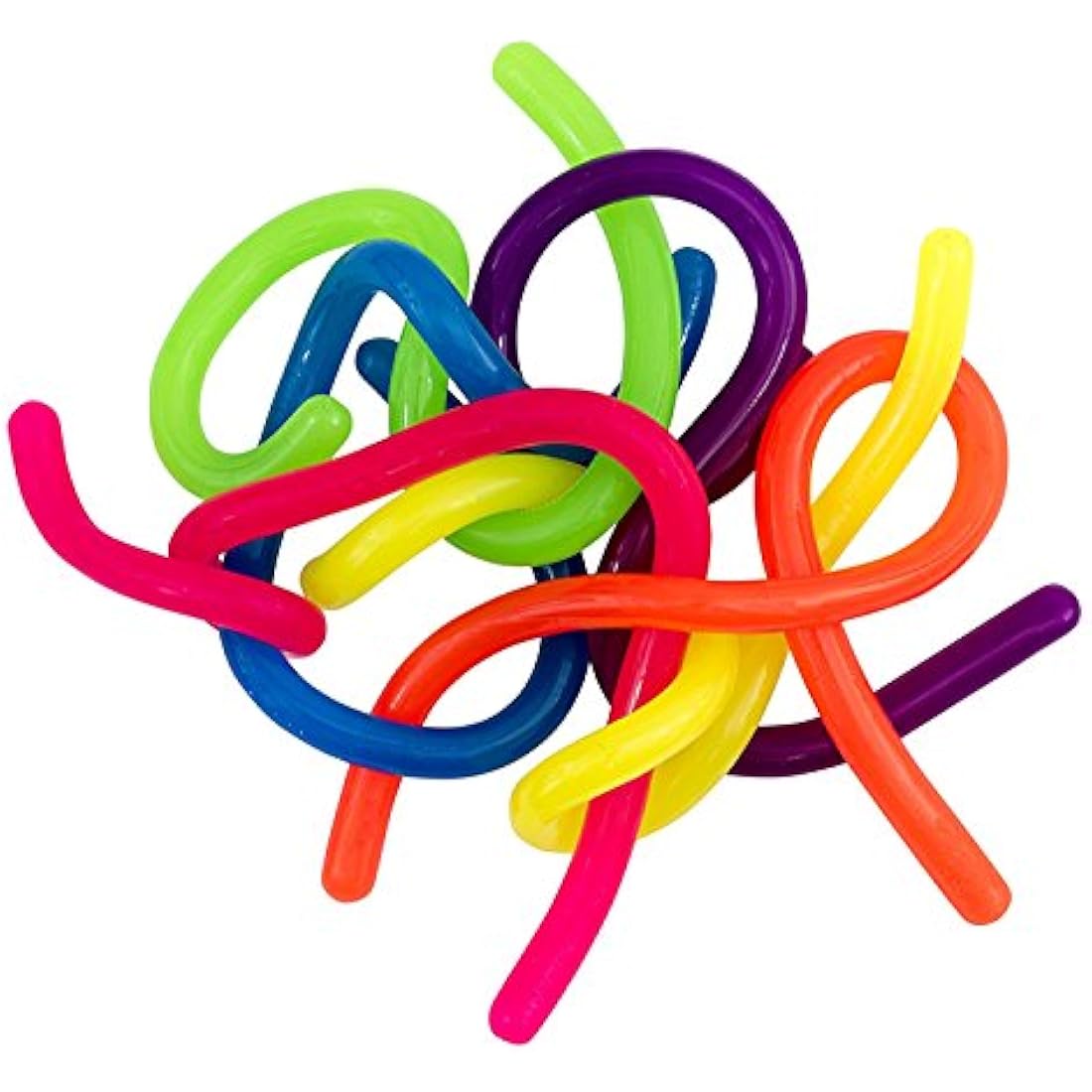 Sensory Fidget Stretch Strings for ADHD & Autism - 12 Pack