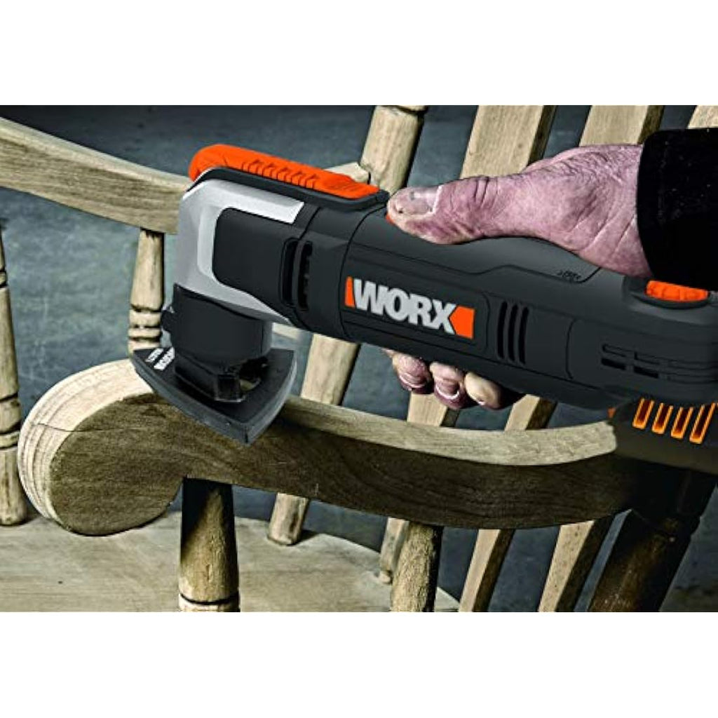 WORX WX686.1 Sonicrafter Oscillating Multi-Tool with 19-Piece Kit