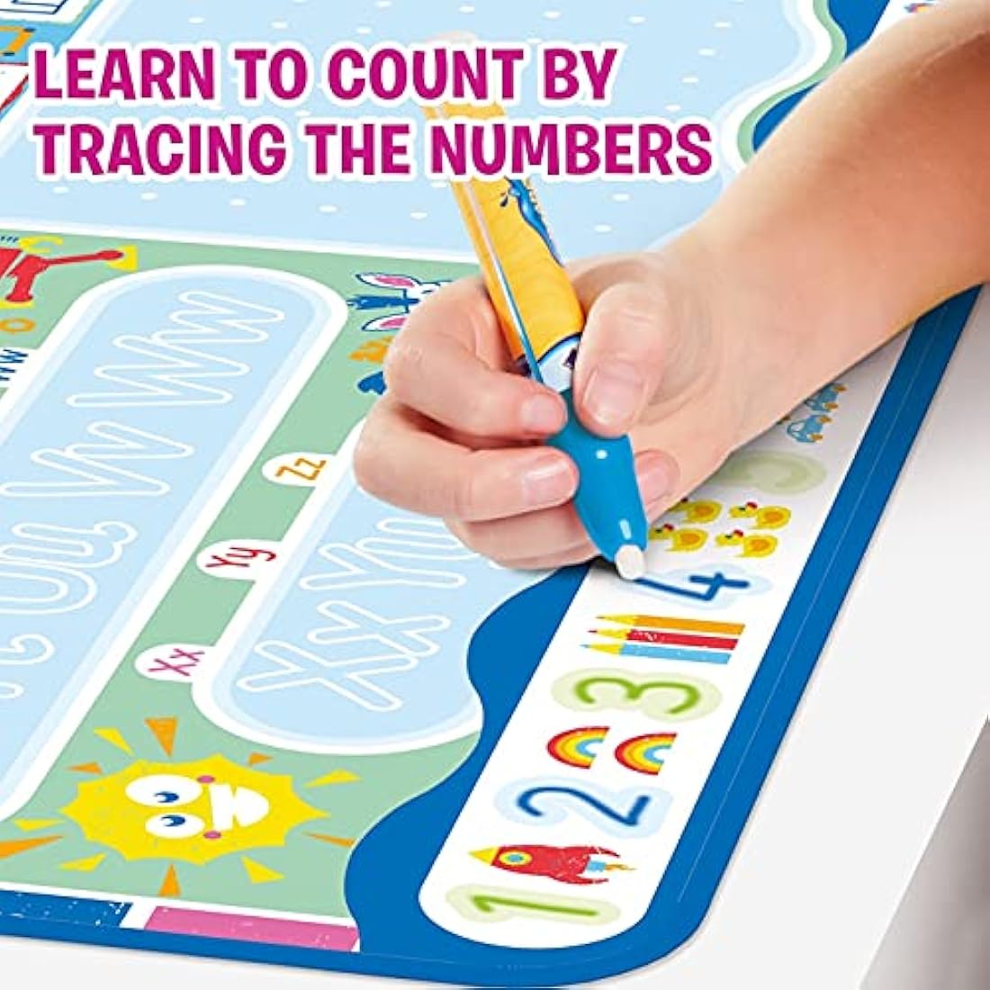 Aquadoodle My ABC Doodle Water Mat – Educational Drawing Toy for Kids
