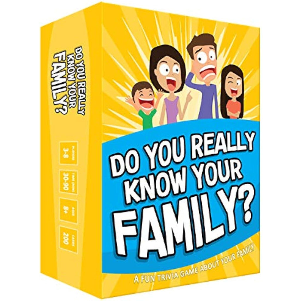 Moose Games Do You Really Know Your Family? Card Game for All Ages