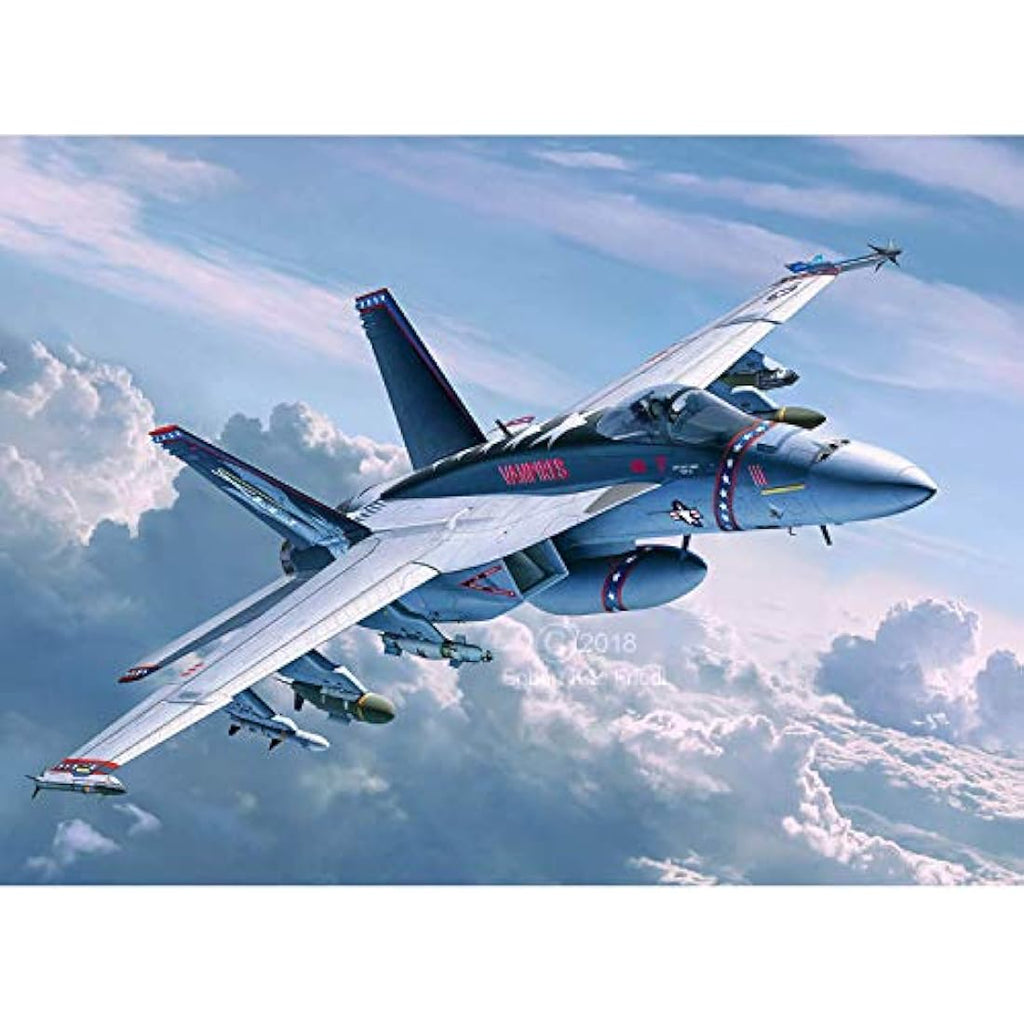 Revell F/A-18E Super Hornet 1:32 Scale Plastic Model Kit - Unbuilt