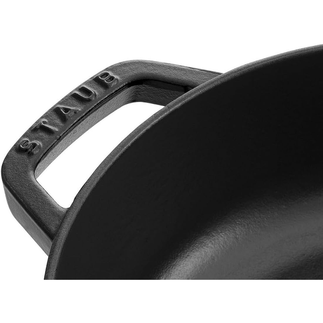 STAUB Cast Iron Sauté Pan with Chistera Lid - Black, 28 cm, 3.7 L