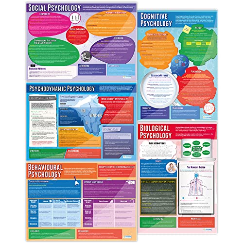 Daydream Education Psychological Approaches Posters - Set of 5 A1 Charts