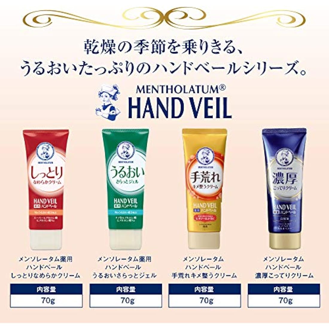 Mentholatum Hand Veil Premium Moist Milk – High Adhesion Barrier 200mL