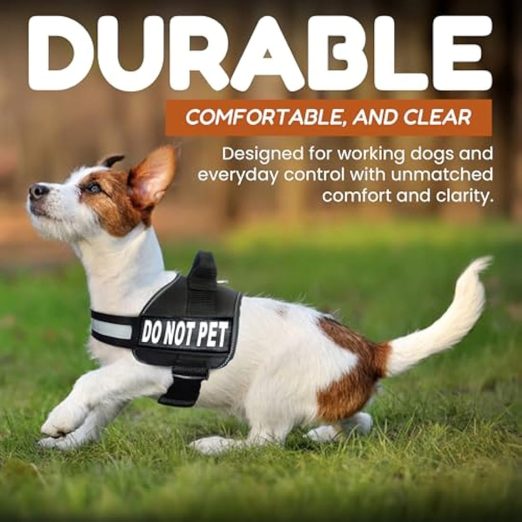 Jolof Store DO NOT PET Dog Vest Harness | Reflective & Adjustable