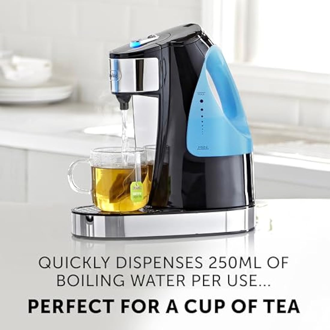 Breville HotCup Hot Water Dispenser | 1.5L Fast Boil | Gloss Black