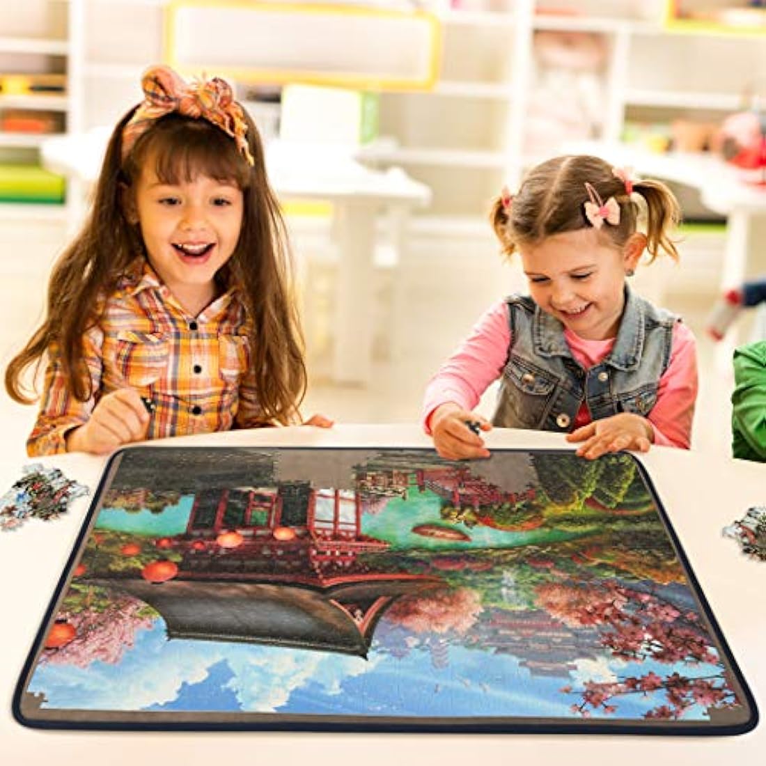 Tektalk 1000 Piece Jigsaw Puzzle for Adults | Kiyomizu Temple Design
