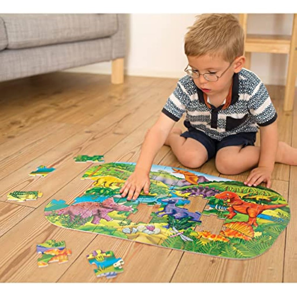Orchard Toys Big Dinosaurs Floor Puzzle – 50-Piece Educational Jigsaw