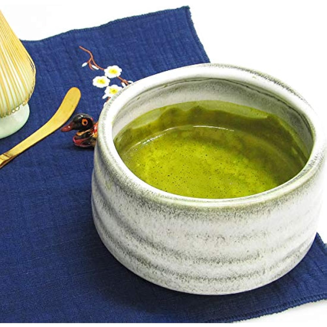 Artcome Gray Matcha Ceremony Kit - Bamboo Whisk, Bowl and Strainer Set