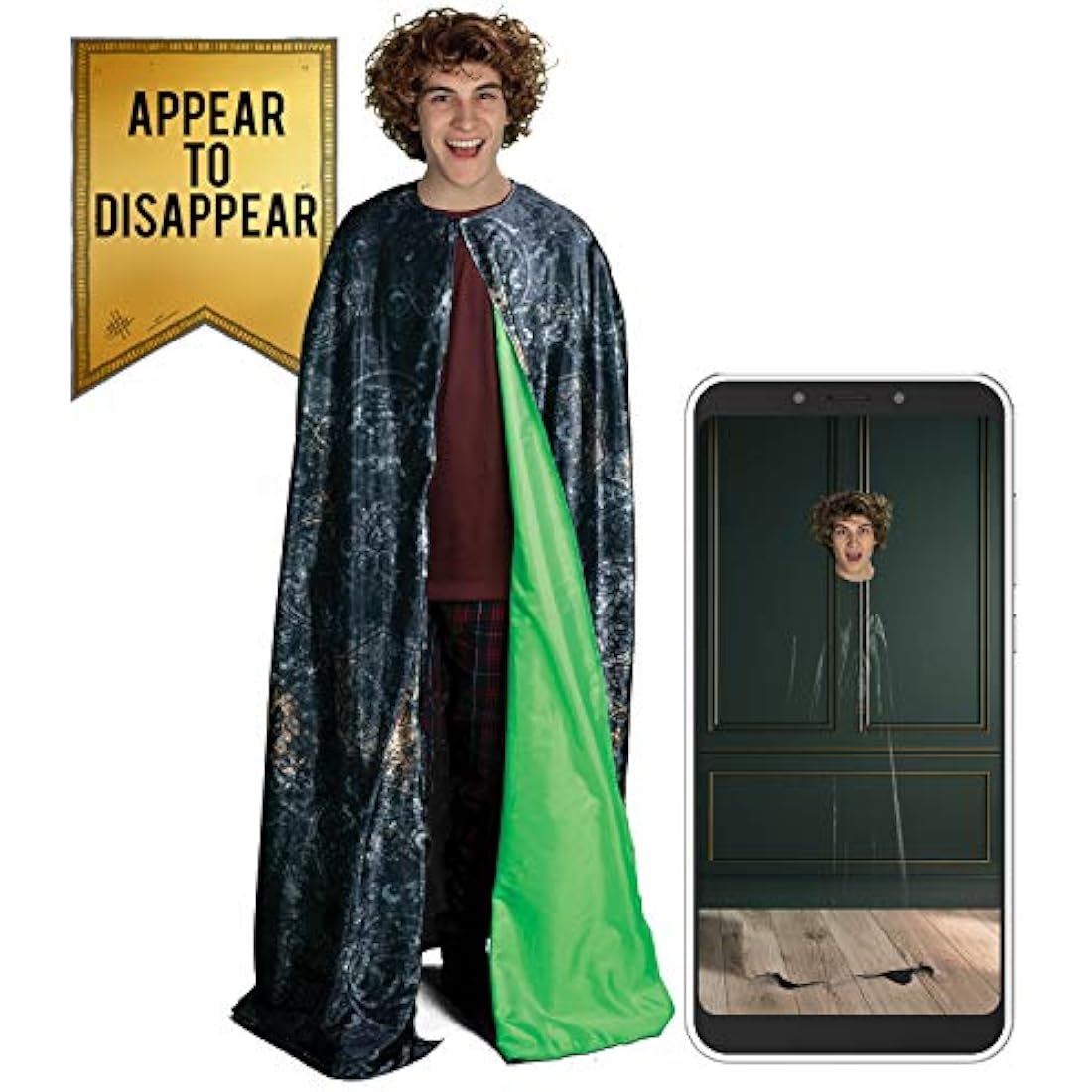 Harry Potter Invisibility Cloak – Green Screen Cosplay Costume Toy