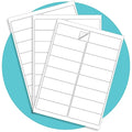Triplast A4 Printer Labels | 16 Per Sheet | 99x34mm White Easy Peel - 50 Pack