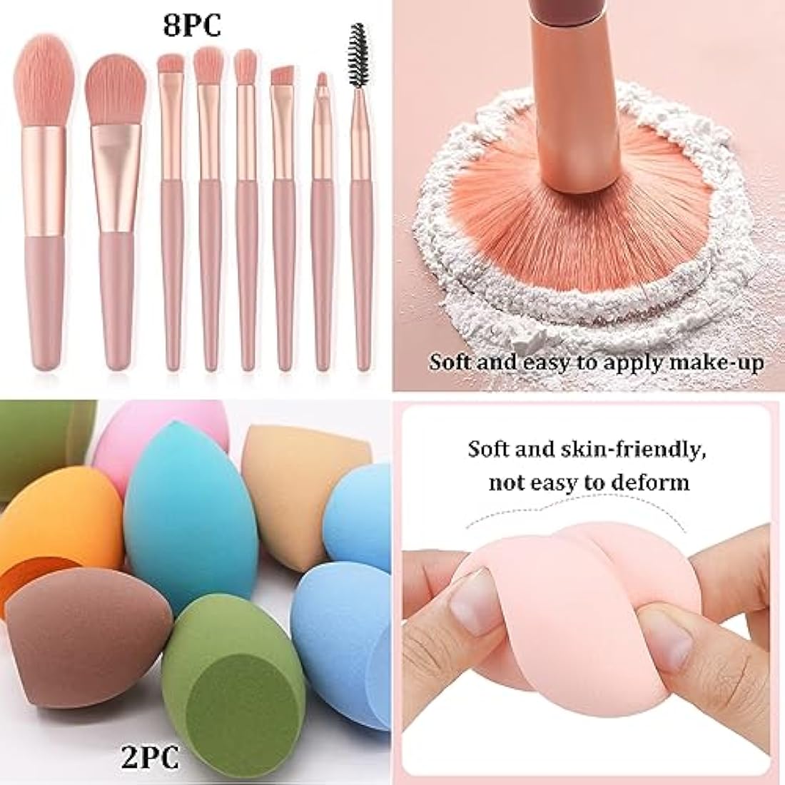 Jolof Store All-In-One Makeup Kit – 40 Color Eyeshadow & Cosmetic Set