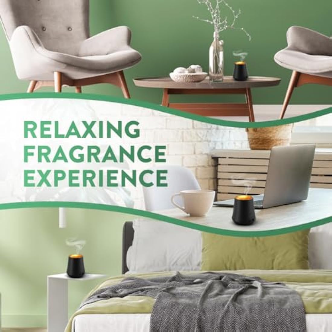 Air Wick Essential Mist Refills – Morning Meadow – 6 x 20ml Pack