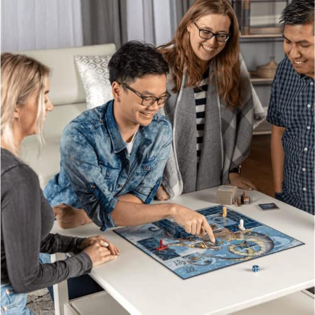 Calliope Games Tsuro of the Seas - Strategic Tabletop Board Game