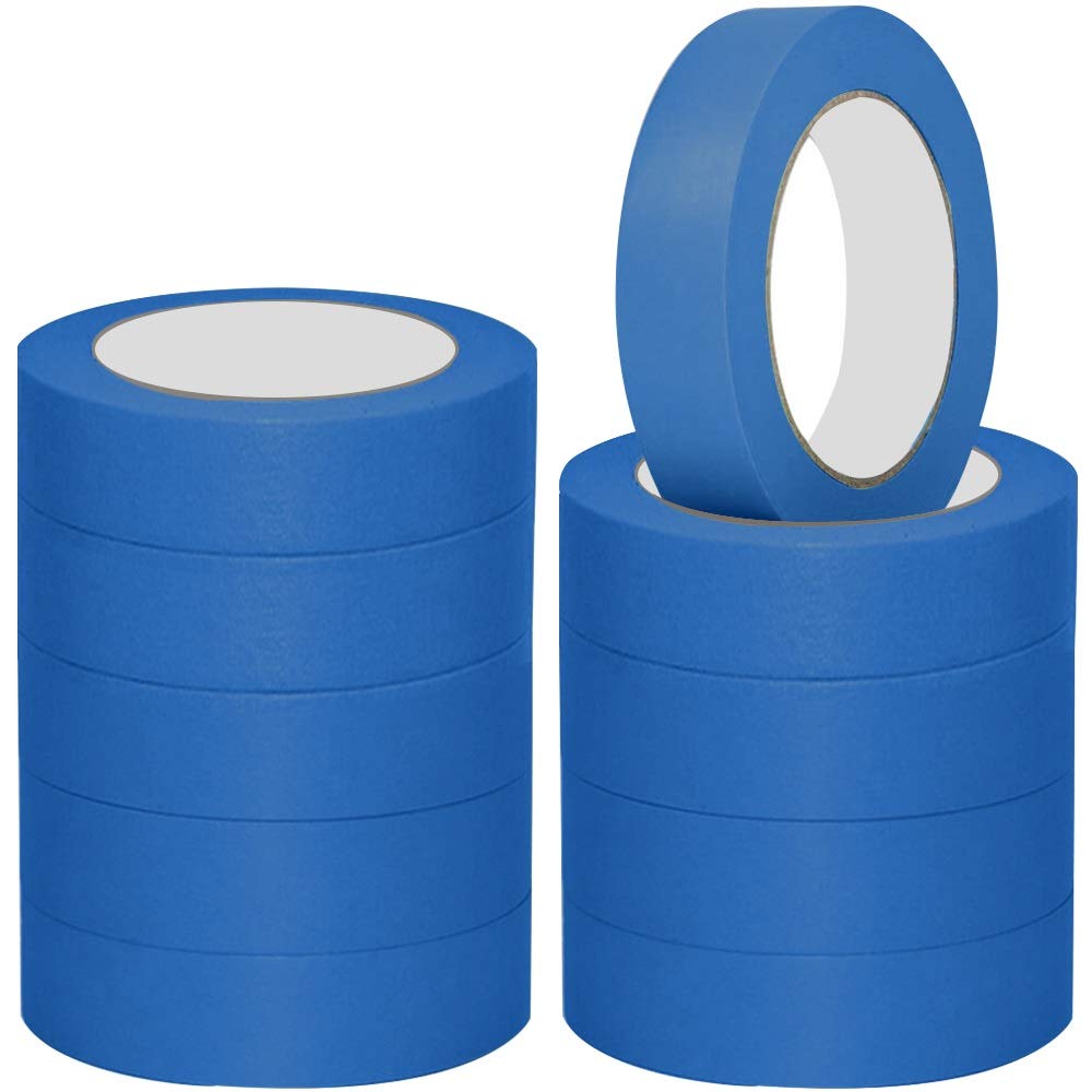 Northern Brothers Blue Painters Masking Tape - 24mm x 20m, 10 Rolls