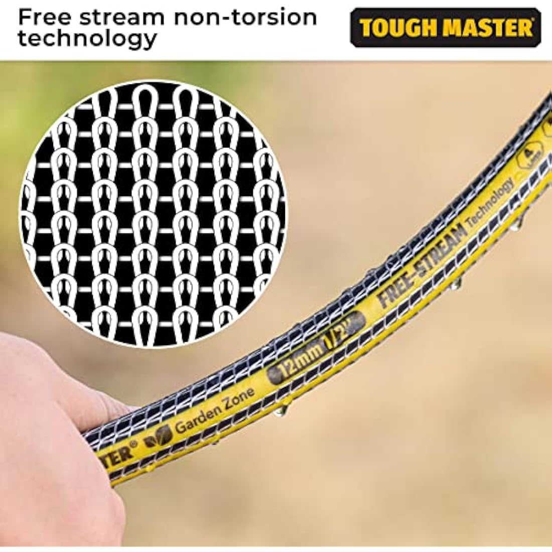 Jolof Store 15m Garden Hose | 50ft 4-Layer Reinforced Watering Hose