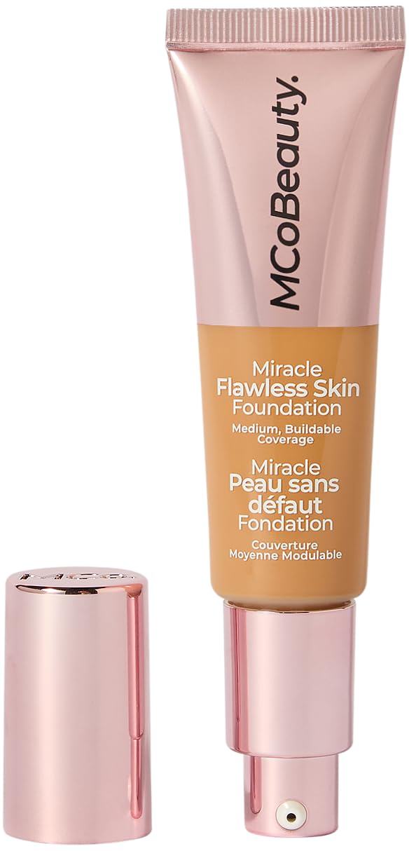 MCoBeauty Miracle Flawless Liquid Foundation – Medium Warm Dewy Finish