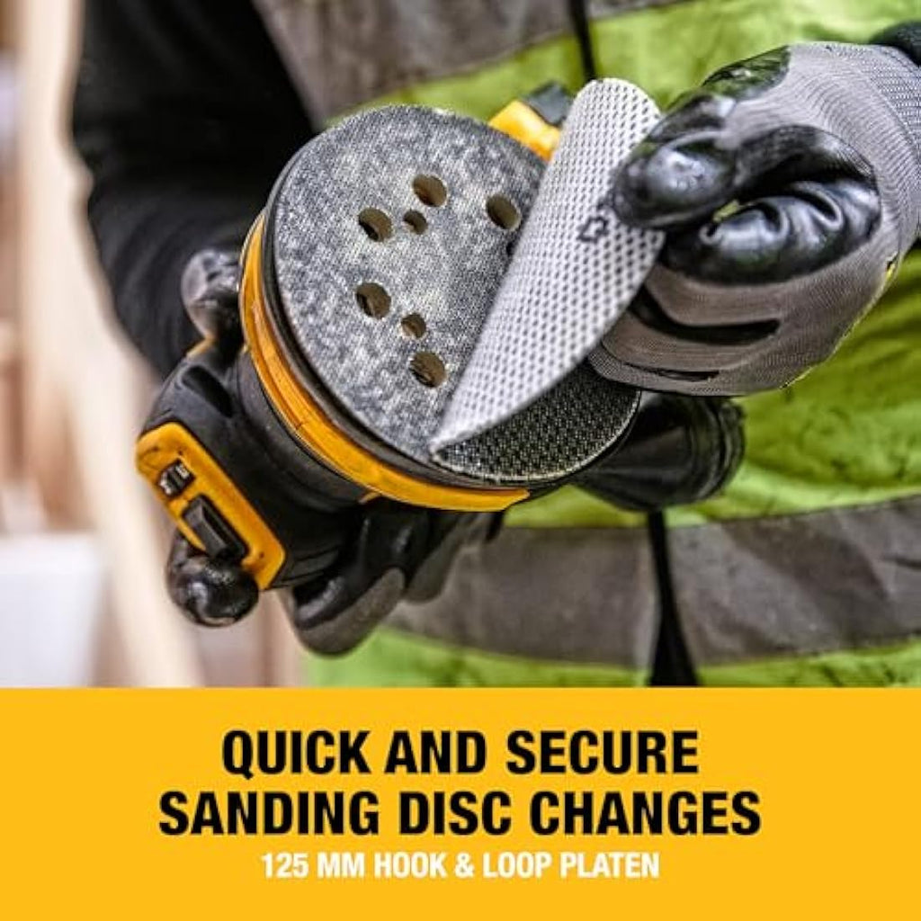 DEWALT 18V XR Brushless 125mm Random Orbital Sander – DCW210N-XJ