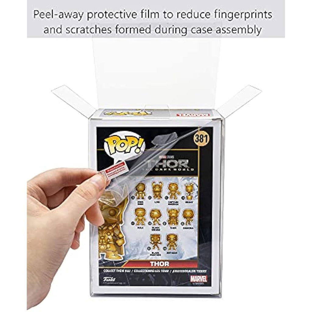 TitanShield 0.5mm Pop Protectors for 4" Funko Vinyl Figures (100 Pack)
