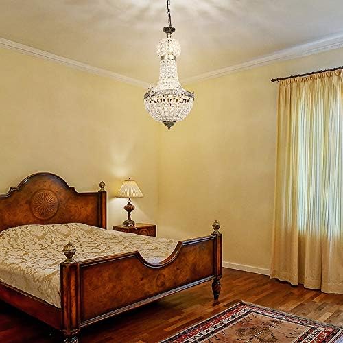Newrays Royal Empire Crystal Chandelier – Vintage G9 Ceiling Light