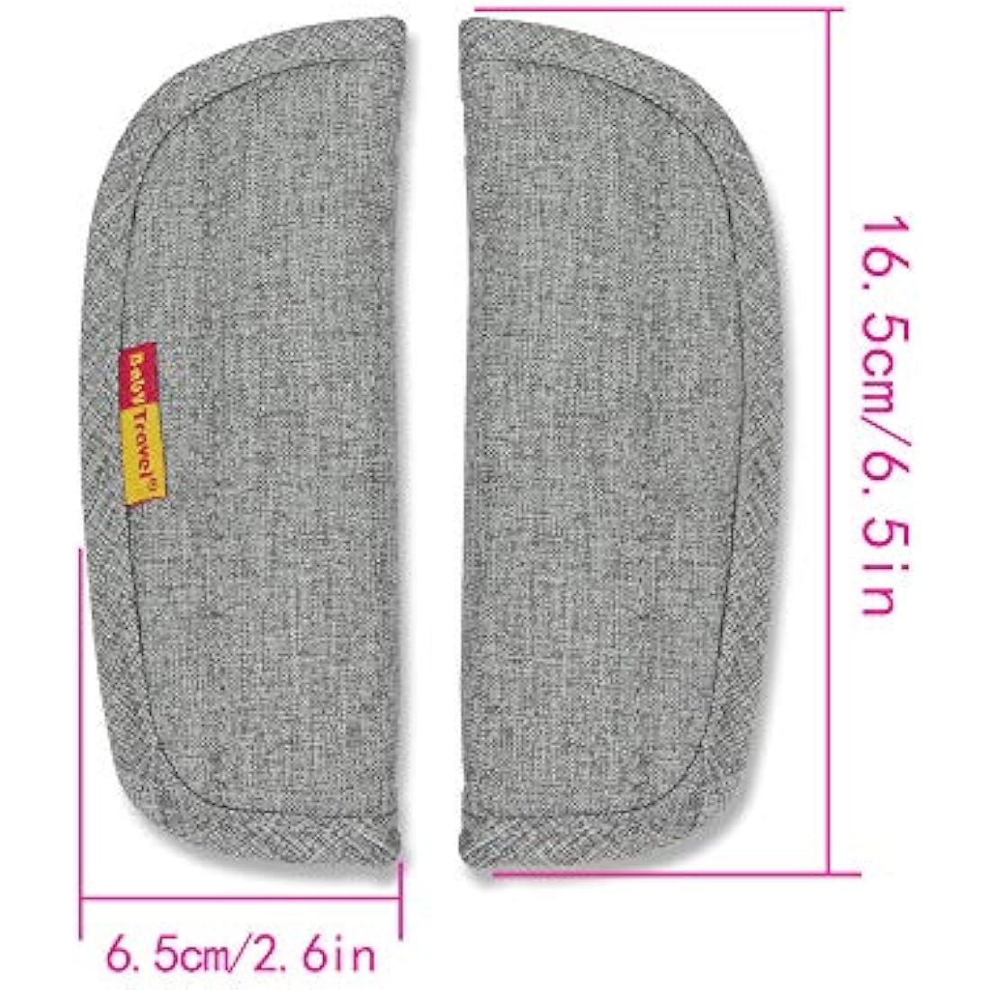 Jolof Store 3-Piece Baby Stroller Strap Covers and Crotch Pad Set