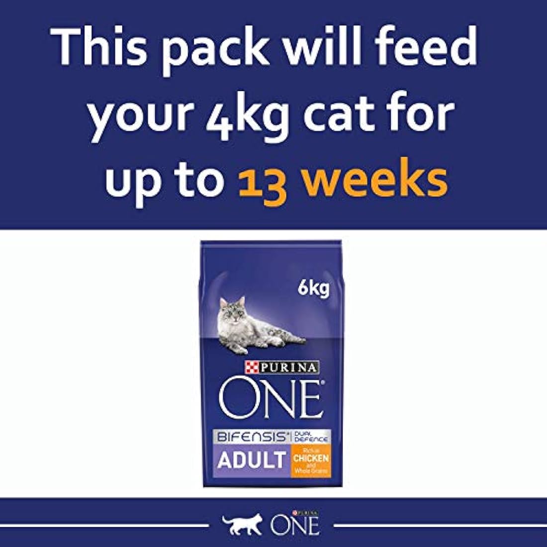 Purina One Dry Cat Food – Chicken Flavor – Urinary Tract Health 6kg