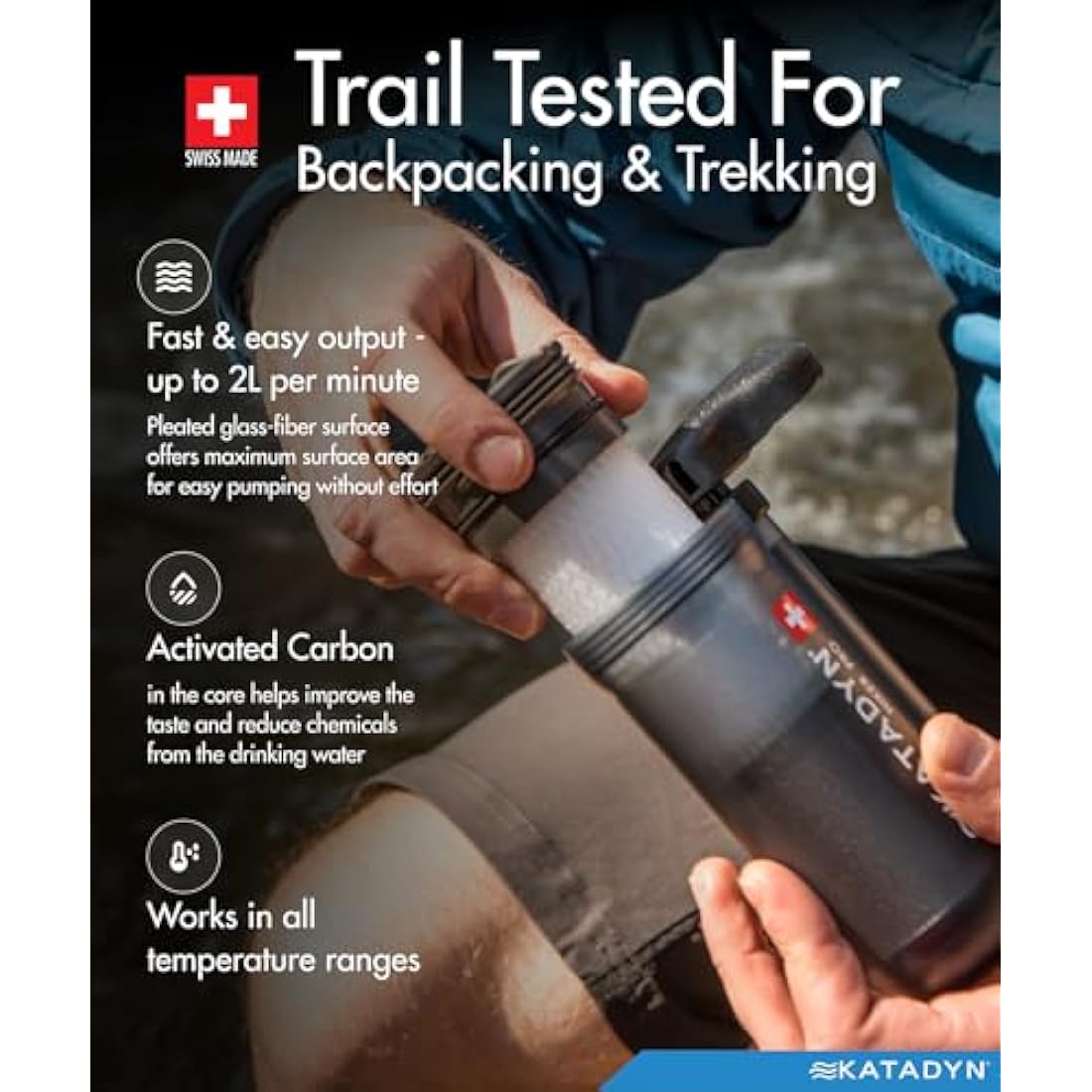 Katadyn Hiker Replacement Water Filter Cartridge – White Outdoor Gear