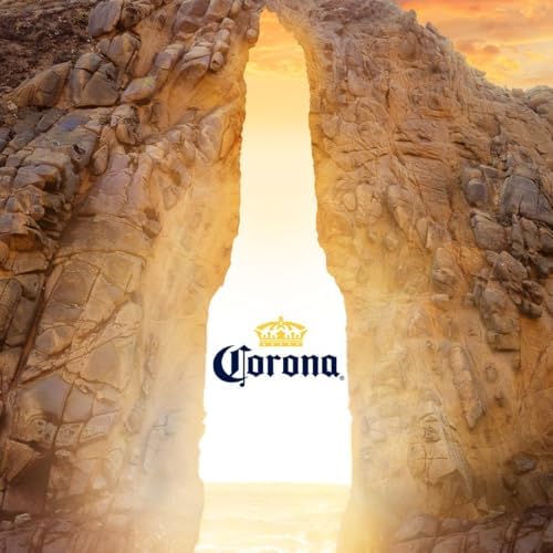 Corona Extra Mexican Lager Beer - 12 x 620ml Large Sharing Bottles