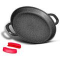 Intignis 40cm Non-Stick Paella Pan – Induction Carbon Steel Cookware