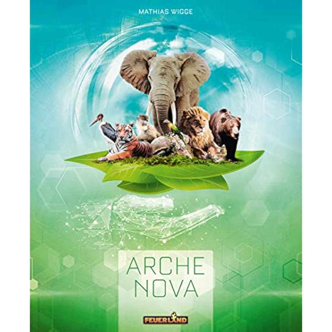 Feuerlandspiele Arch Nova – Strategie Brettspiel für 1-4 Spieler