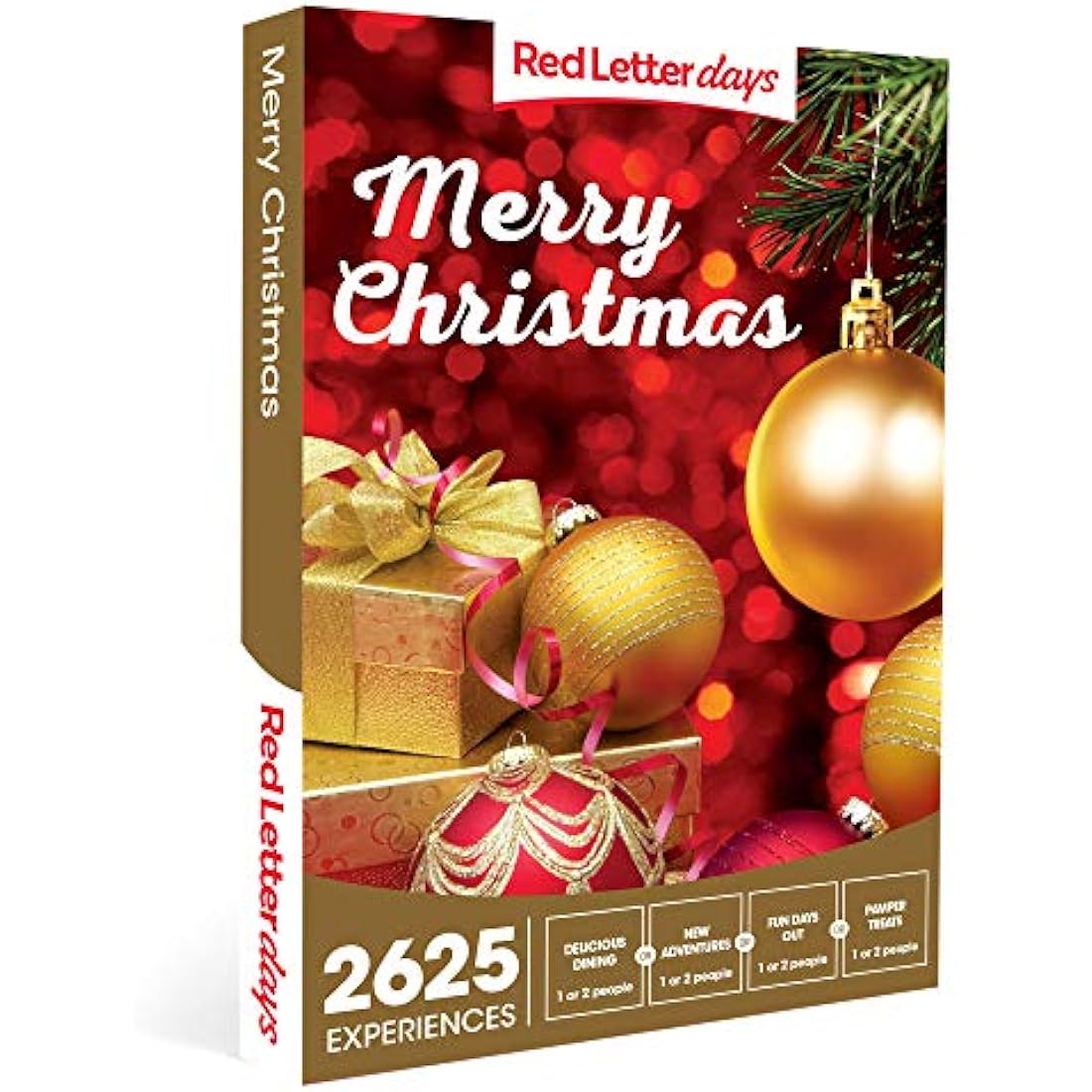Red Letter Days Merry Christmas Experience Box – 2,625 Gift Vouchers
