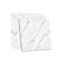 Fantasnight White Marble Peel and Stick Wall Tiles - 50Pcs PET Stickers