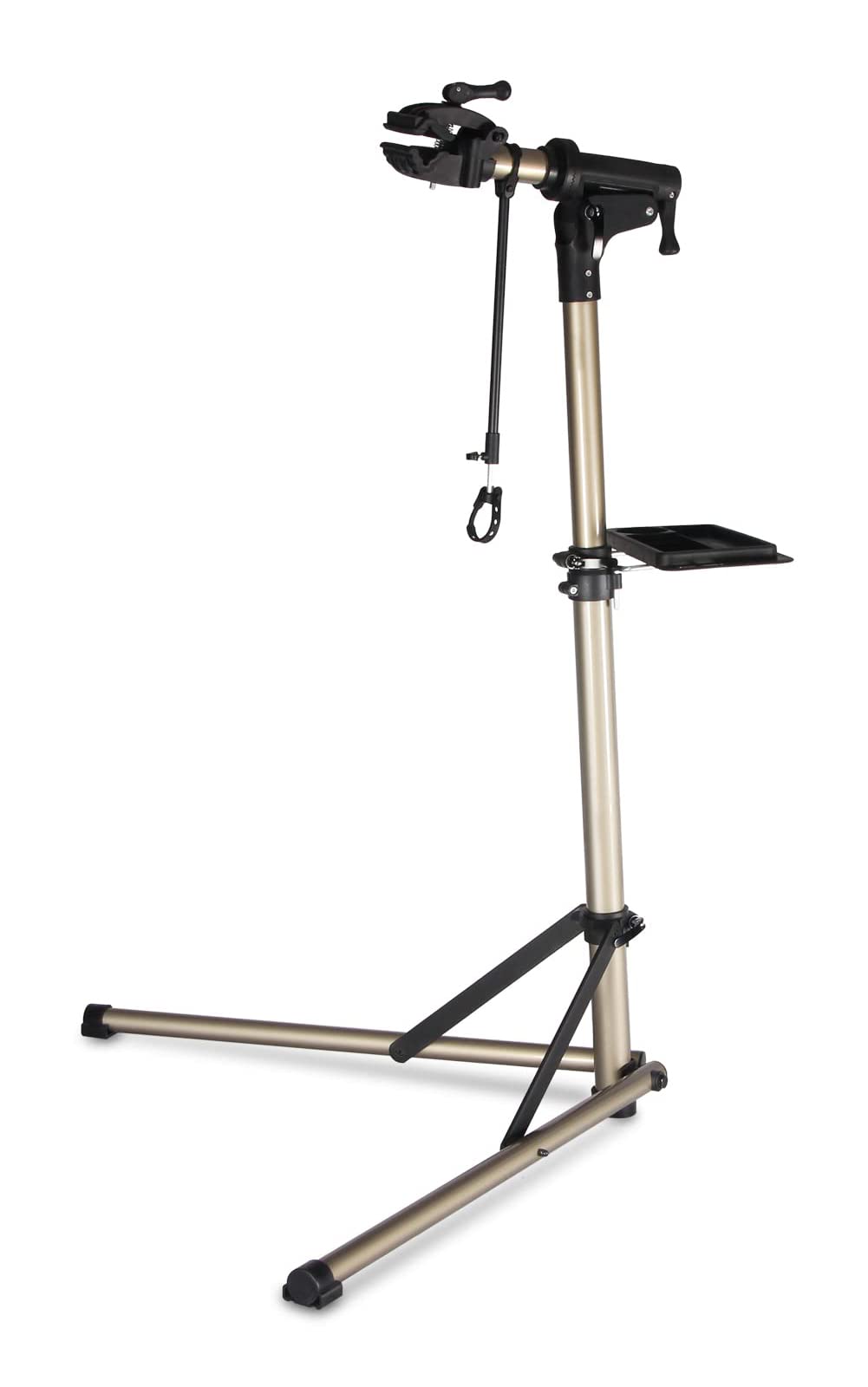 CXWXC Bike Repair Stand – Foldable Aluminum Maintenance Stand with Tool Tray