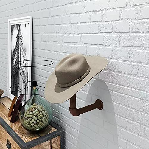 WANLIAN Motorcycle Helmet Holder， Motorcycle Helmet Accessories Jacket Hanger Wall Mounted Multifunctional Bicycle Helmet Rack 2 PCS