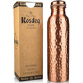 Kosdeg Hammered Copper Water Bottle - 34 Oz Large Ayurvedic Vessel