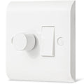 Jolof Store 2-Gang 2-Way LED Dimmer & Rocker Wall Light Switch Combo