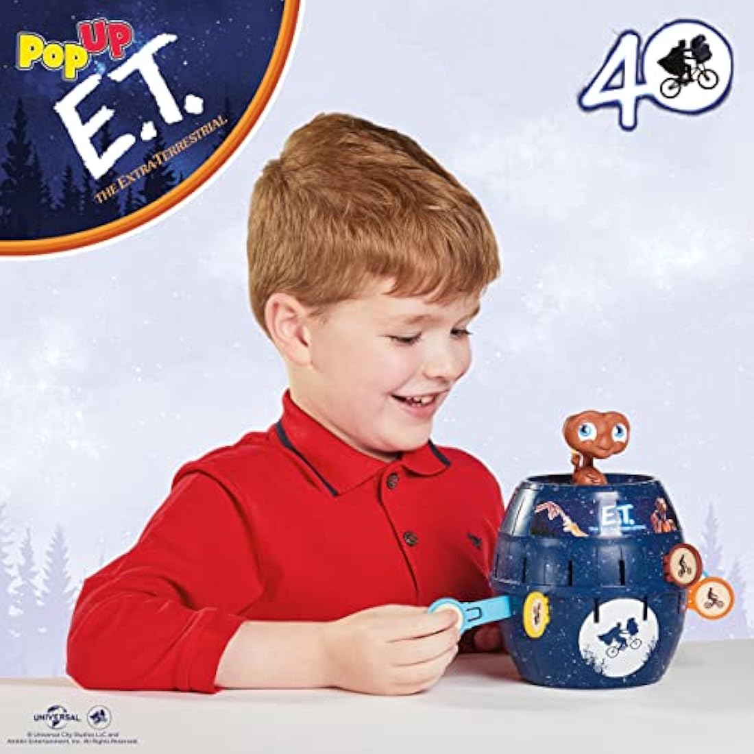TOMY Pop Up E.T. Kids Board Game – Interactive Family Toy for Ages 4+