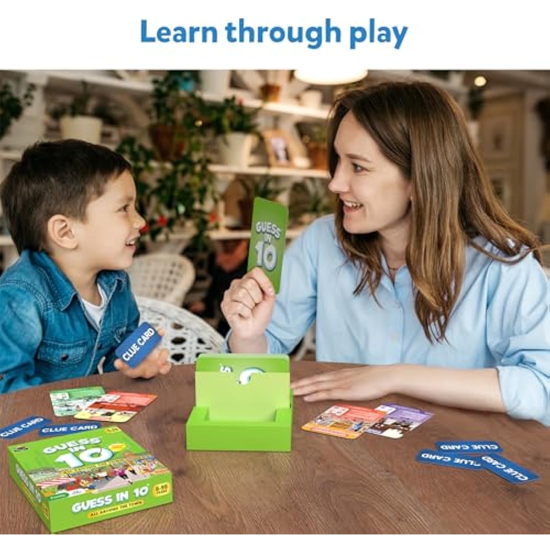 Skillmatics Guess in 10 Around Town | Educational Strategy Card Game