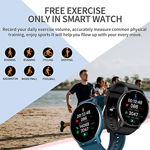 Ultra Thin Smartwatch | Heart Rate & Fitness Tracker