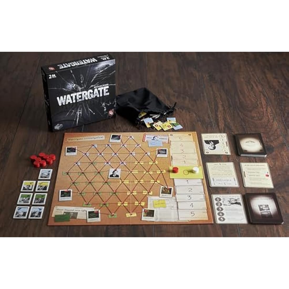 Watergate Board Game by Capstone Games – 2-Player Strategy Card Game