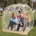 EighteenTek 4-Person Pop Up Sports Tent – All-Weather Bubble Shelter
